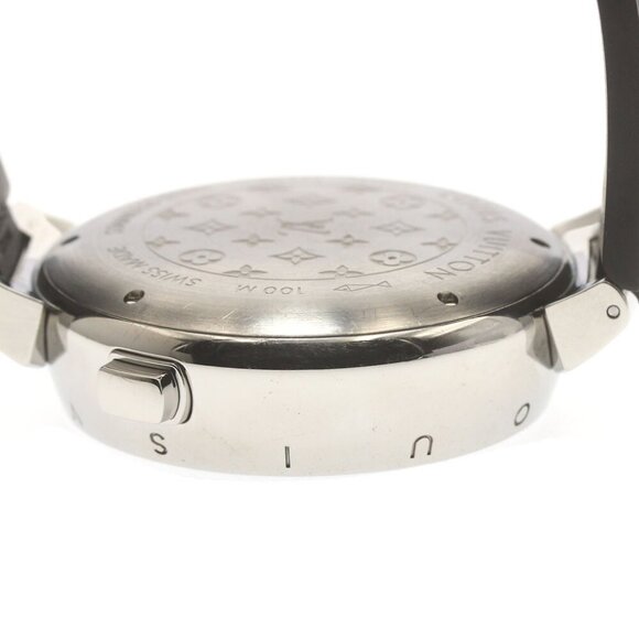 LOUIS VUITTON Tambour Regatta Q102D Chronograph Alarm Quartz Men's Watch_880010 - Picture 4 of 6